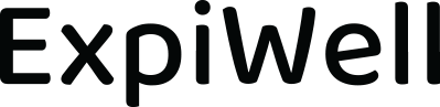 ExpiWell wordmark — light mode variant