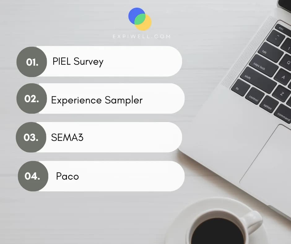 a list of free survey platforms for ecological momentary assessment software