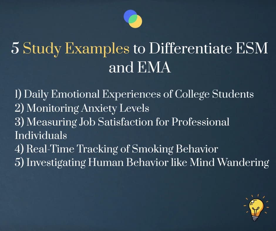 5 أمثلة دراسية للتمييز بين ESM و EMA