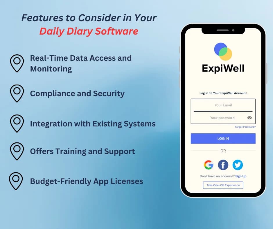 Other Features to Consider in Your Daily Diary Software